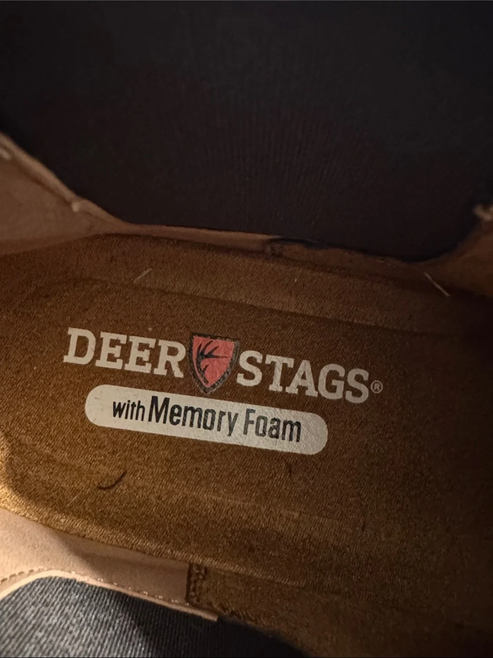 Deer Stags Memory Foam Men's Chukka Boots Sz 11